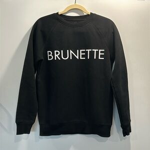 Brunette The Label Brunette Crew Neck Sweat Shirt